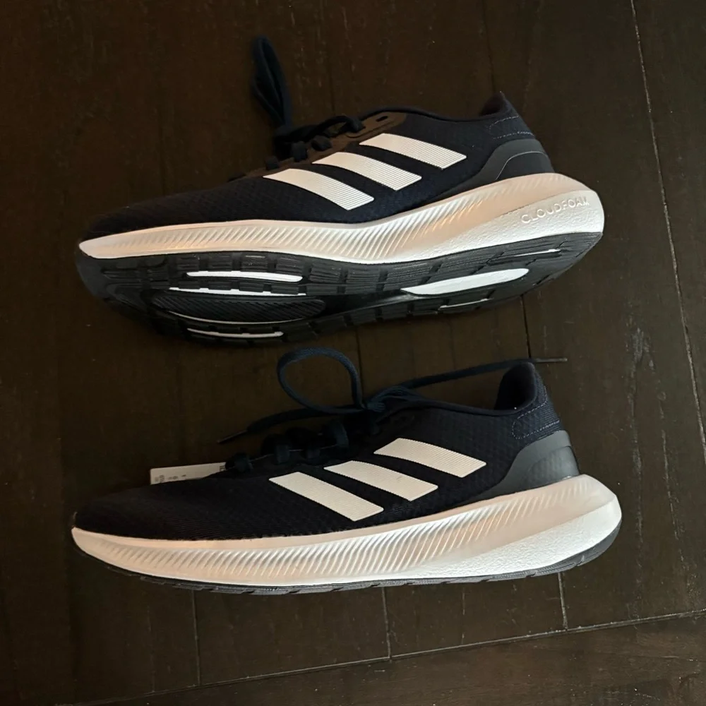 Adidas Runfalcon 3.0 Navy Sneakers Men’s Running Walking Size‎ 6.5  Athletic